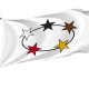 Suriname White 1959-1975 Flag for Indoor & Outdoor Use - Imagine 1