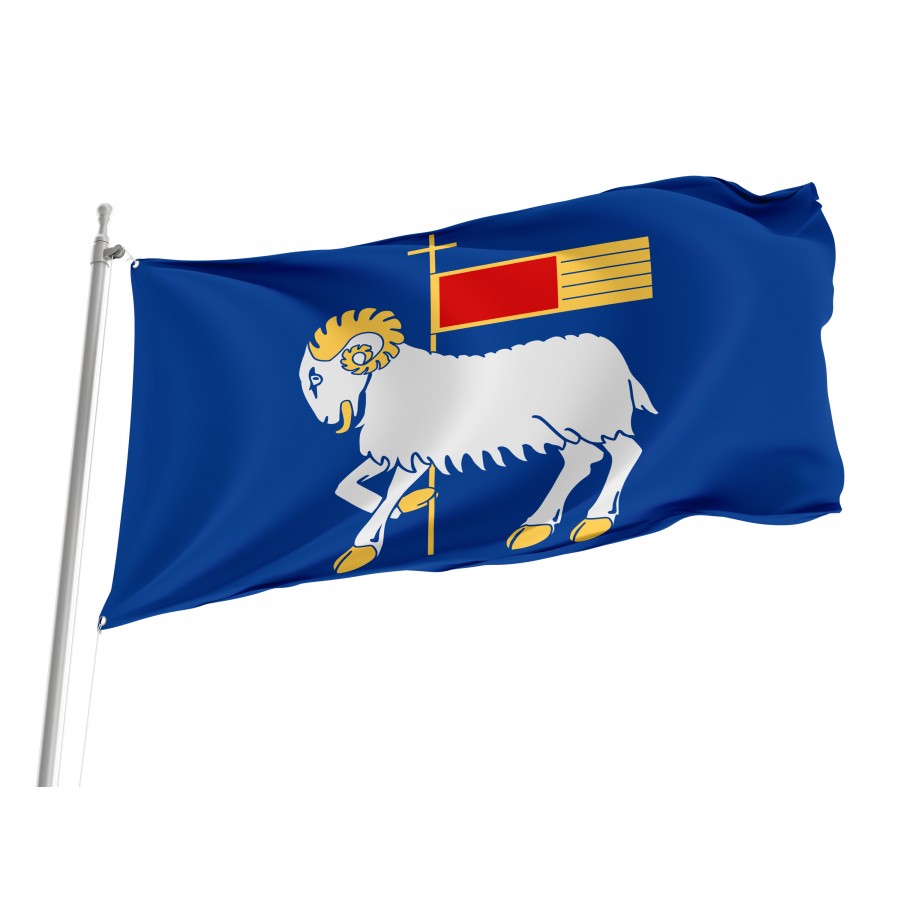Flag of Gotland, Patriotic Flags, Unique Design Print, Flags for Indoor & Outdoor Use