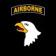 101st Airborne Division Black Flag, Patriotic Flags, Unique Design Print, Flags for Indoor & Outdoor Use - Imagine 2