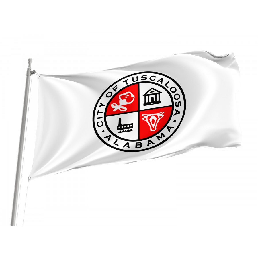 Flag of Tuscaloosa, Alabama, Patriotic Flags, Unique Design Print, Flags for Indoor & Outdoor Use