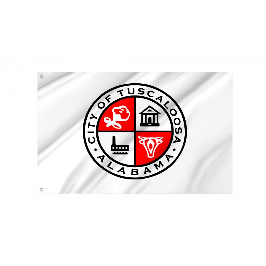 Flag of Tuscaloosa, Alabama, Patriotic Flags, Unique Design Print, Flags for Indoor & Outdoor Use