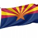 Arizona State Flag for Indoor & Outdoor Use - Imagine 1
