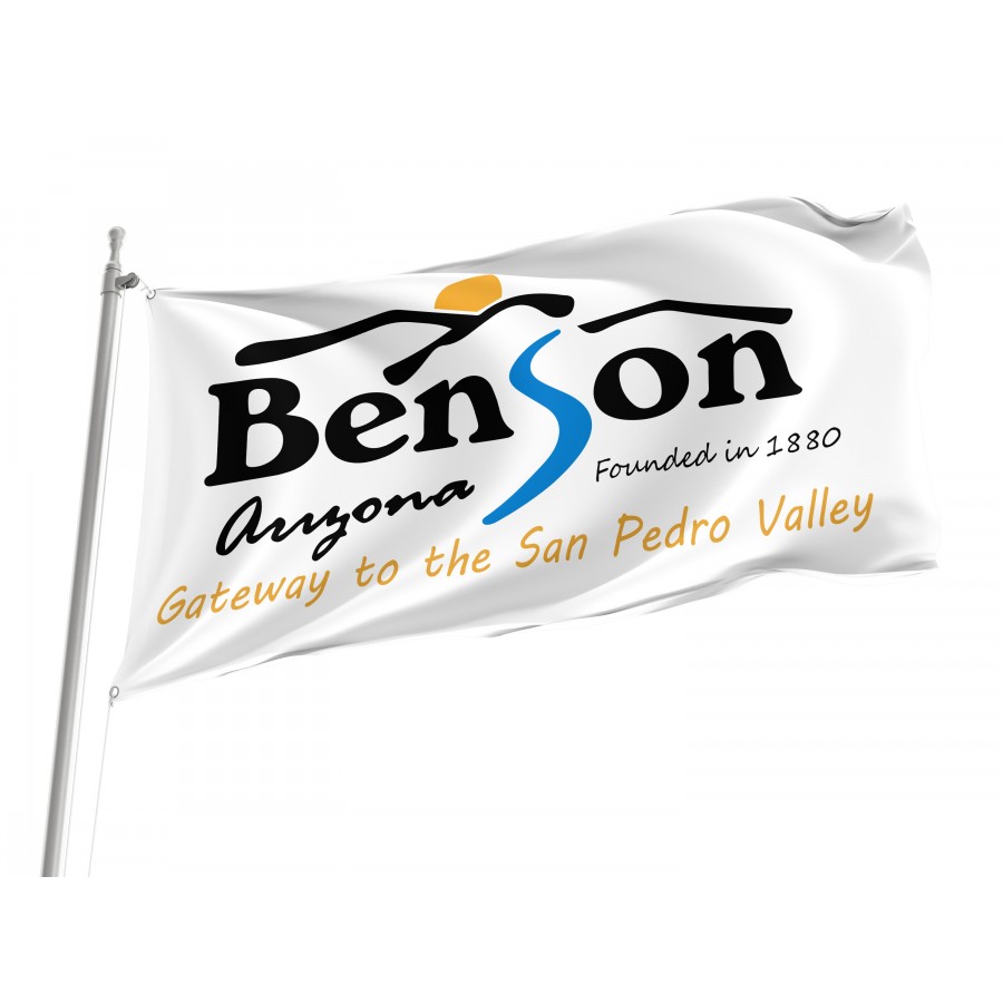 Flag of Benson, Arizona, Patriotic Flags, Unique Design Print, Flags for Indoor & Outdoor Use