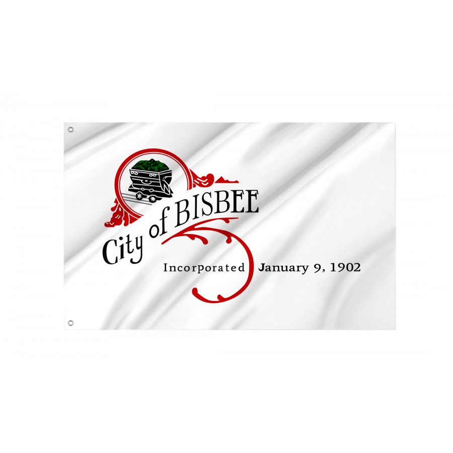 Flag of Bisbee, Arizona, Patriotic Flags, Unique Design Print, Flags for Indoor & Outdoor Use