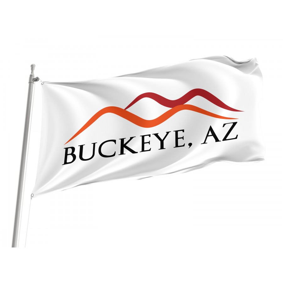 Flag of Buckeye, Arizona, Patriotic Flags, Unique Design Print, Flags for Indoor & Outdoor Use
