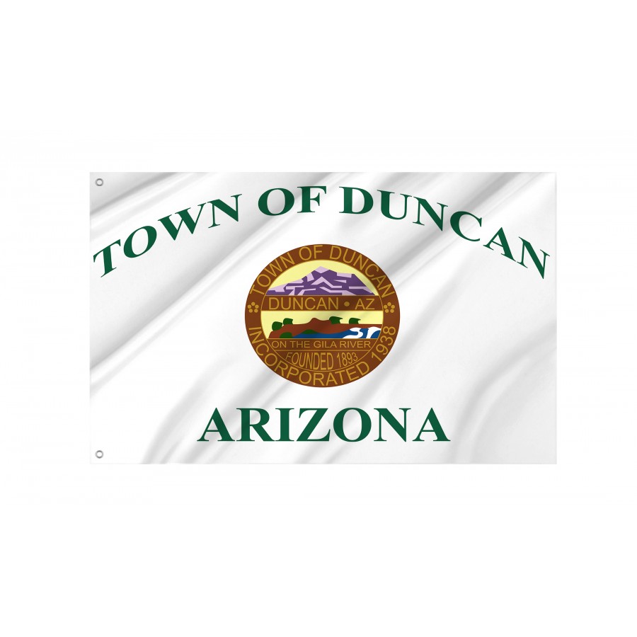 Flag of Duncan, Arizona, Patriotic Flags, Unique Design Print, Flags for Indoor & Outdoor Use