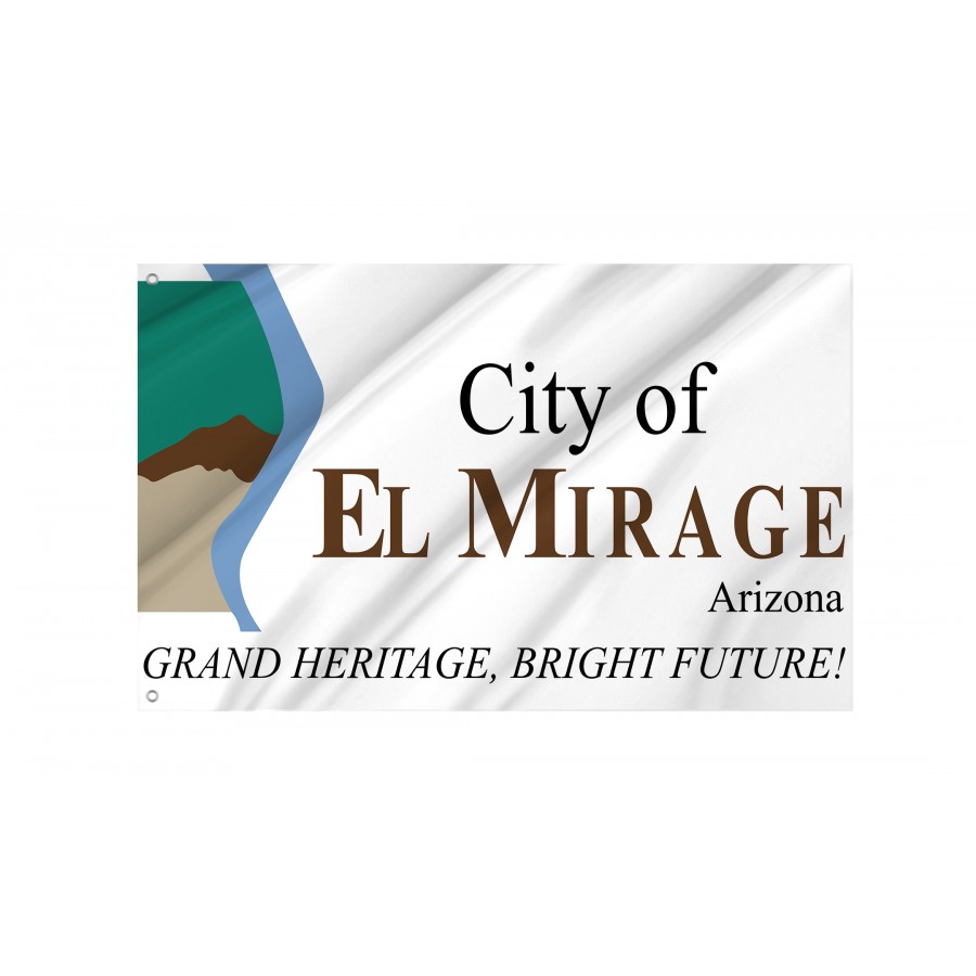 Flag of El Mirage, Arizona, Patriotic Flags, Unique Design Print, Flags for Indoor & Outdoor Use