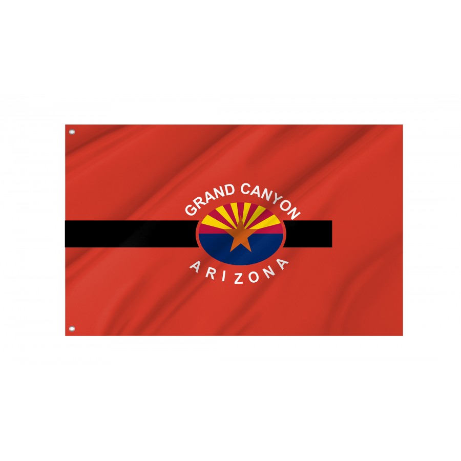 Flag of Grand Canyon, Arizona, Patriotic Flags, Unique Design Print, Flags for Indoor & Outdoor Use