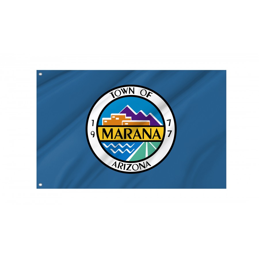 Flag of Marana, Arizona, Patriotic Flags, Unique Design Print, Flags for Indoor & Outdoor Use