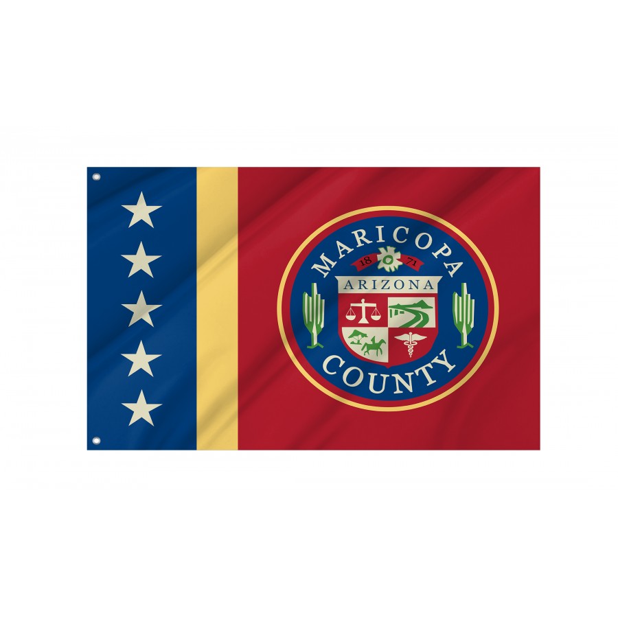 Flag of Maricopa County, Arizona, Patriotic Flags, Unique Design Print, Flags for Indoor & Outdoor Use