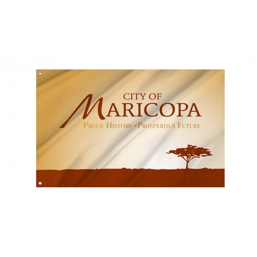 Flag of Maricopa, Arizona 2008-2017, Patriotic Flags, Unique Design Print, Flags for Indoor & Outdoor Use