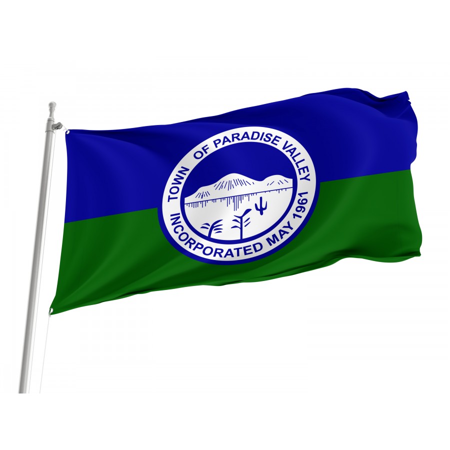 Flag of Paradise Valley, Arizona, Patriotic Flags, Unique Design Print, Flags for Indoor & Outdoor Use