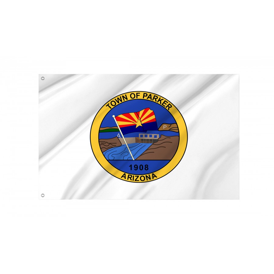 Flag of Parker, Arizona, Patriotic Flags, Unique Design Print, Flags for Indoor & Outdoor Use