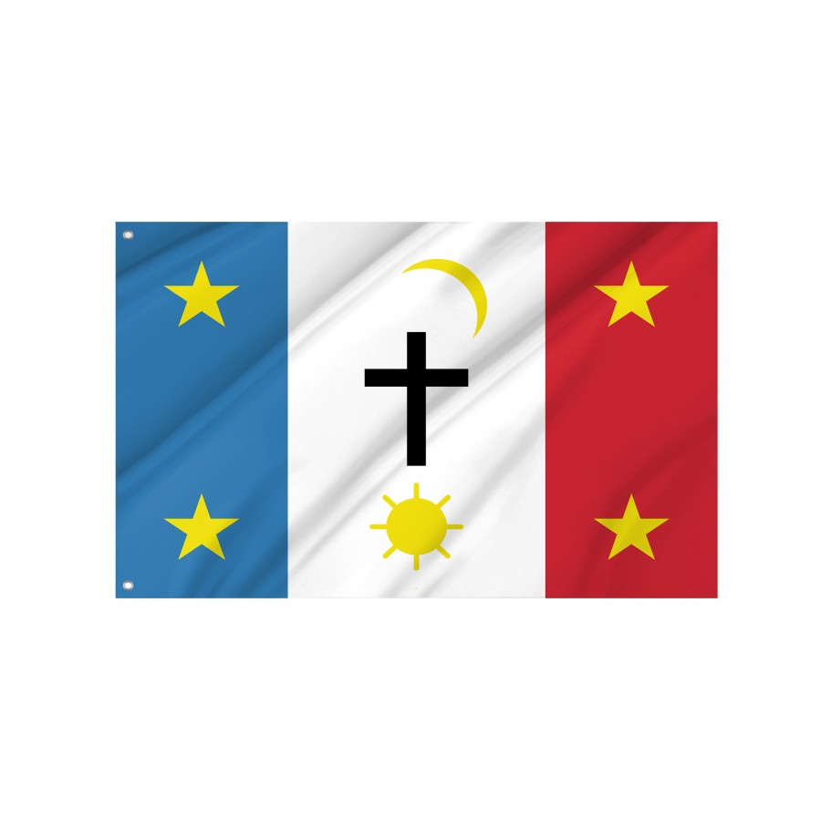 Flag of Pascua Yaqui Tribe of Arizona, Patriotic Flags, Unique Design Print, Flags for Indoor & Outdoor Use
