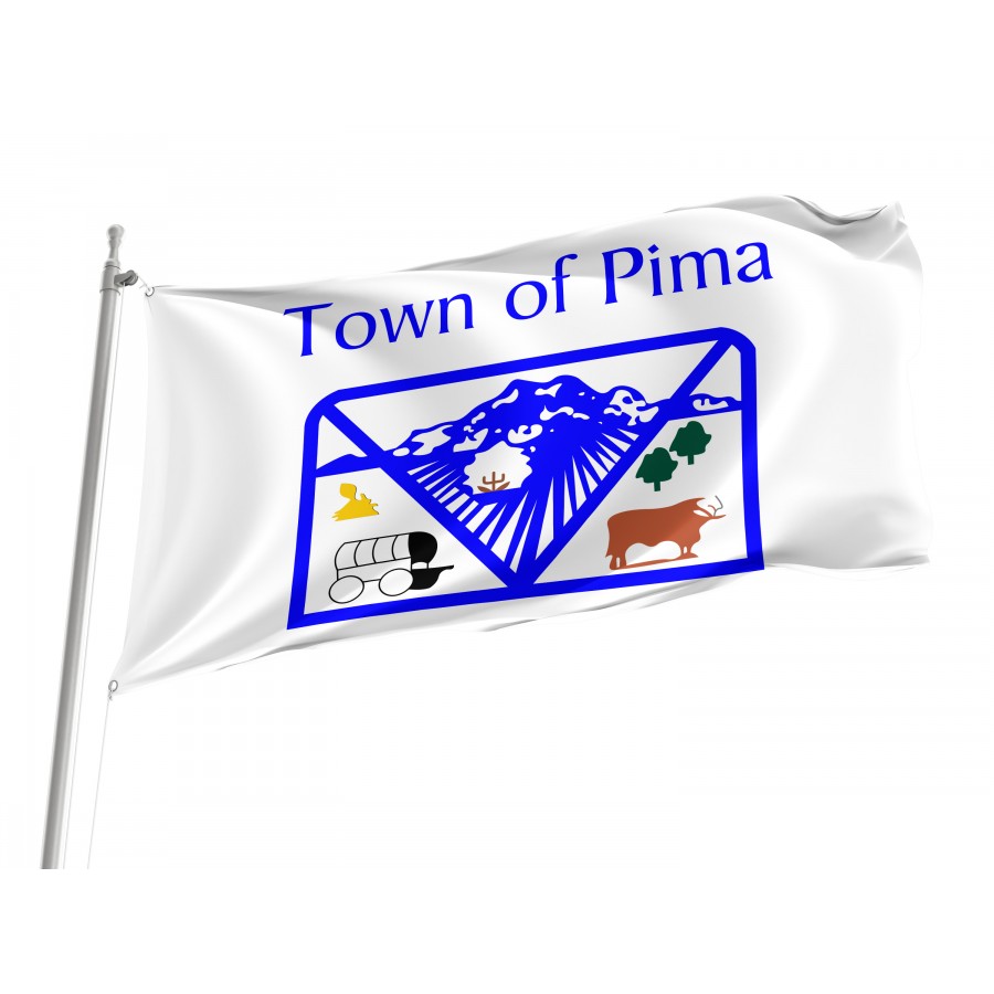 Flag of Pima, Arizona, Patriotic Flags, Unique Design Print, Flags for Indoor & Outdoor Use