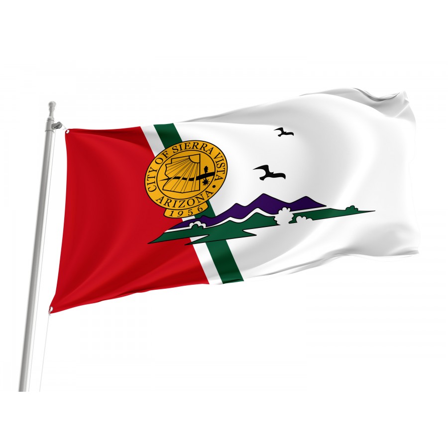 Flag of Sierra Vista, Arizona, Patriotic Flags, Unique Design Print, Flags for Indoor & Outdoor Use