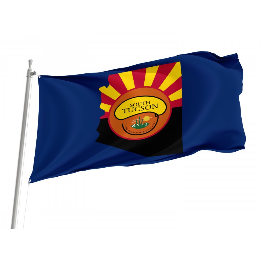 Flag of South Tucson, Arizona, Patriotic Flags, Unique Design Print, Flags for Indoor & Outdoor Use