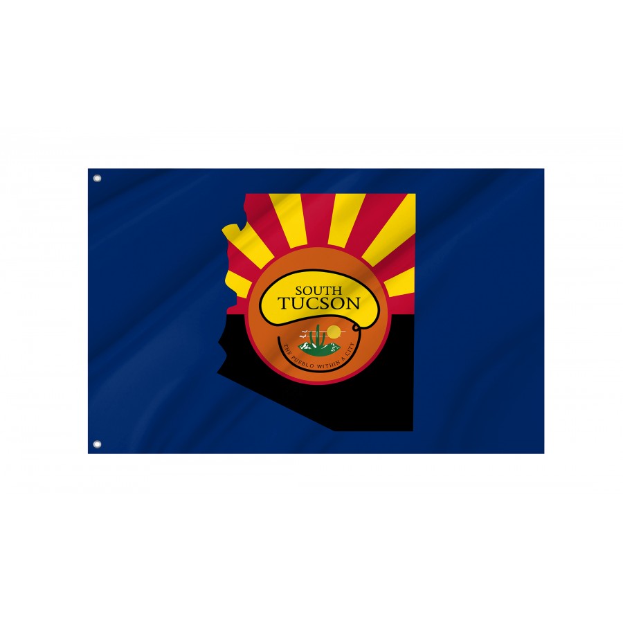Flag of South Tucson, Arizona, Patriotic Flags, Unique Design Print, Flags for Indoor & Outdoor Use
