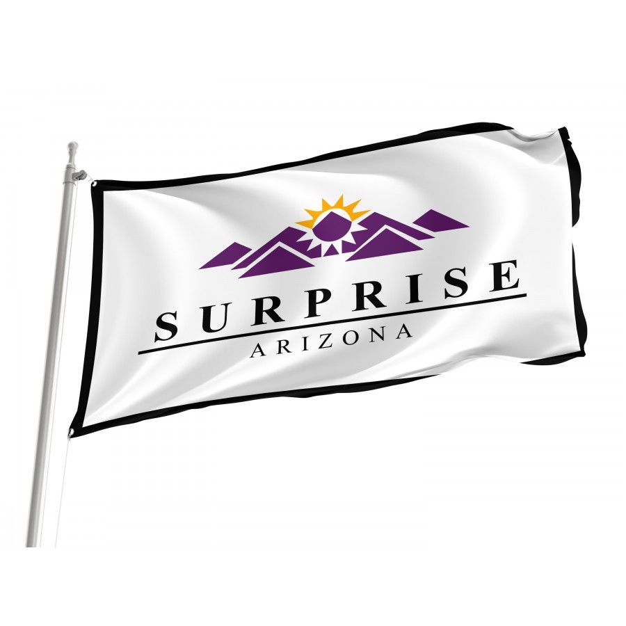 Flag of Surprise, Arizona, Patriotic Flags, Unique Design Print, Flags for Indoor & Outdoor Use