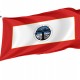 Flag of Tempe, Arizona (1971–1987), Patriotic Flags, Unique Design Print, Flags for Indoor & Outdoor Use - Imagine 1