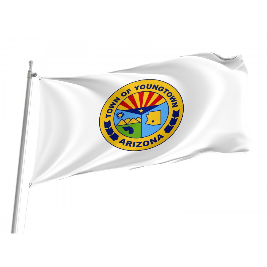 Flag of Youngtown, Arizona, Patriotic Flags, Unique Design Print, Flags for Indoor & Outdoor Use