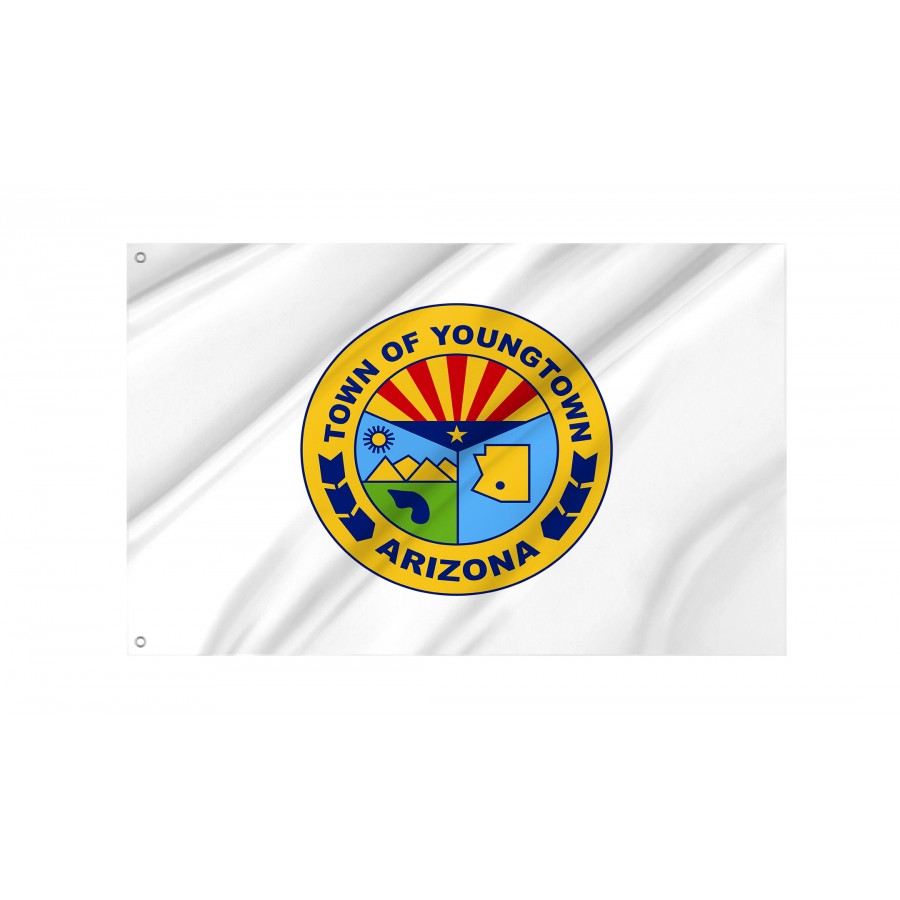 Flag of Youngtown, Arizona, Patriotic Flags, Unique Design Print, Flags for Indoor & Outdoor Use