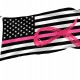 Breast Cancer Awareness Ribbon Flag for Indoor & Outdoor Use - Imagine 1