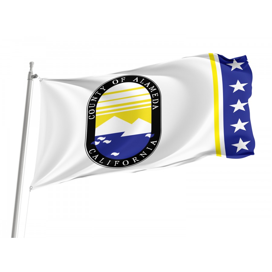 Flag of Alameda County, California, Patriotic Flags, Unique Design Print, Flags for Indoor & Outdoor Use