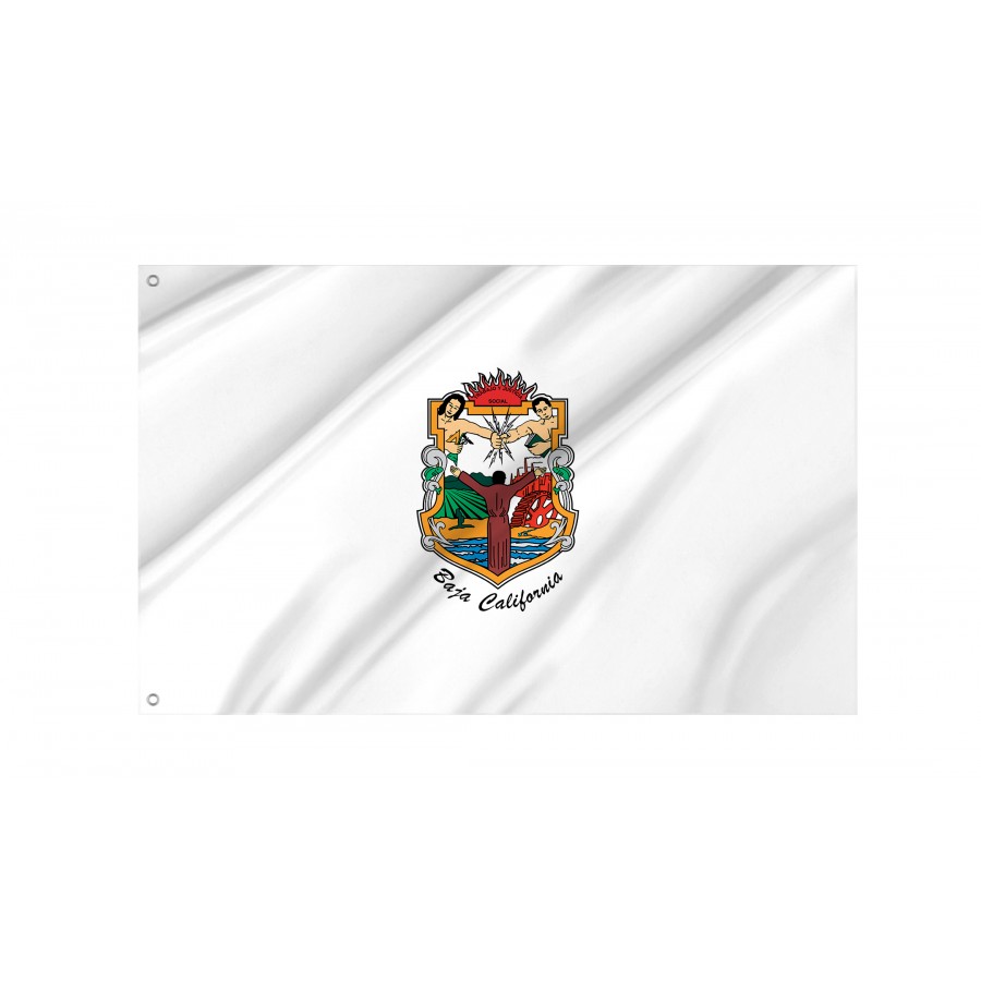 Flag of Baja, California, Patriotic Flags, Unique Design Print, Flags for Indoor & Outdoor Use