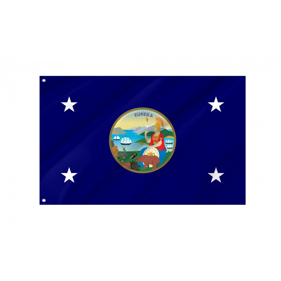 Flag of Governor of California, Patriotic Flags, Unique Design Print, Flags for Indoor & Outdoor Use