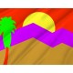 Flag of Palm Springs, California, Patriotic Flags, Unique Design Print, Flags for Indoor & Outdoor Use - Imagine 2