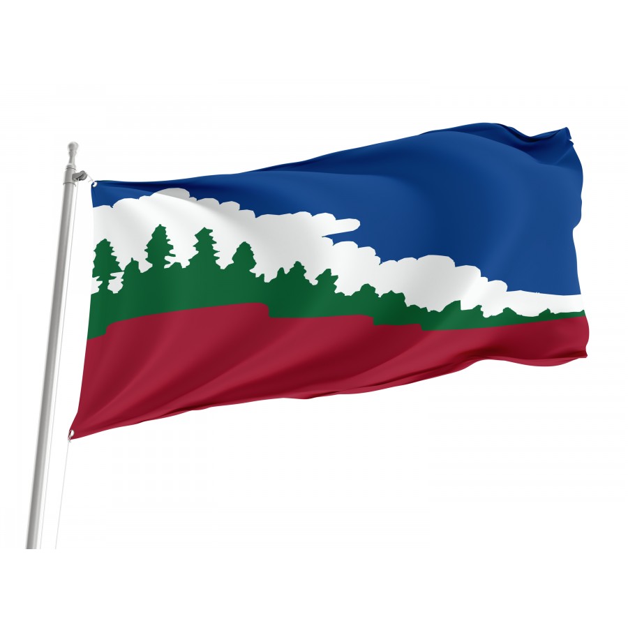 Flag of Paradise, California, Patriotic Flags, Unique Design Print, Flags for Indoor & Outdoor Use