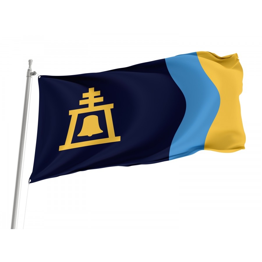 Flag of Riverside, California 2020, Patriotic Flags, Unique Design Print, Flags for Indoor & Outdoor Use