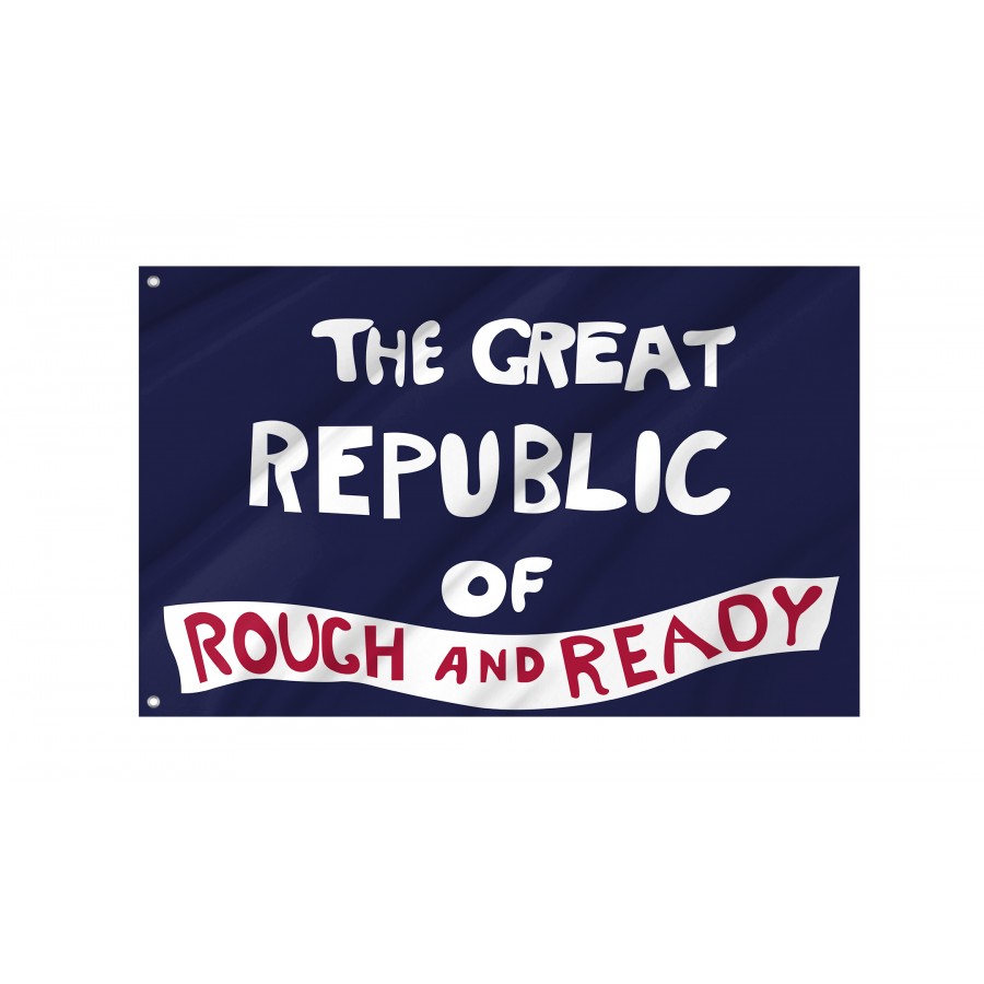 Flag of Rough and Ready, California, Patriotic Flags, Unique Design Print, Flags for Indoor & Outdoor Use