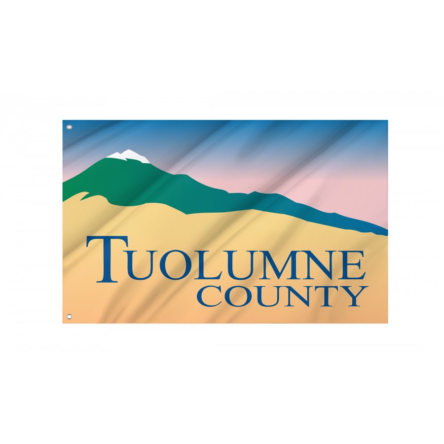 Flag of Tuolumne County, California, Patriotic Flags, Unique Design Print, Flags for Indoor & Outdoor Use