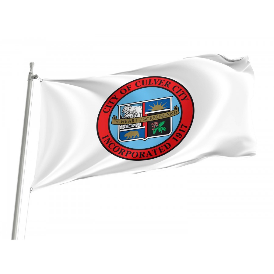 Culver City Flag for Indoor & Outdoor Use, CA14