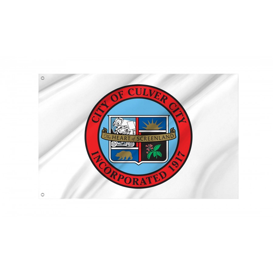 Culver City Flag for Indoor & Outdoor Use, CA14