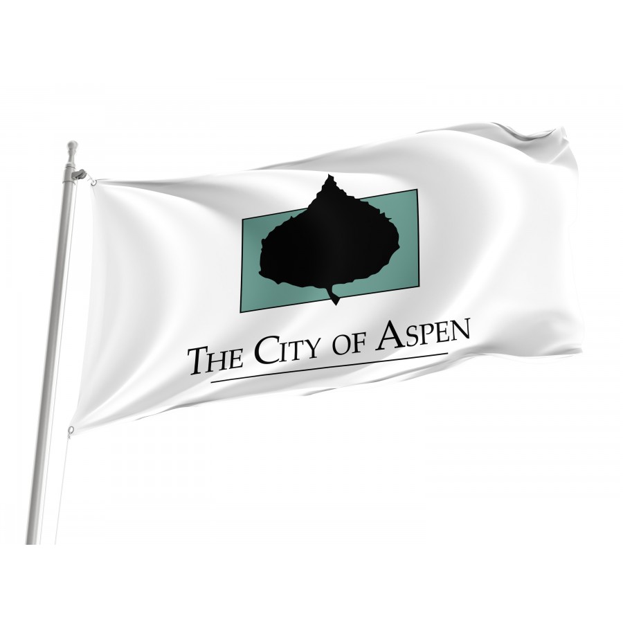 Flag of Aspen, Colorado, Patriotic Flags, Unique Design Print, Flags for Indoor & Outdoor Use