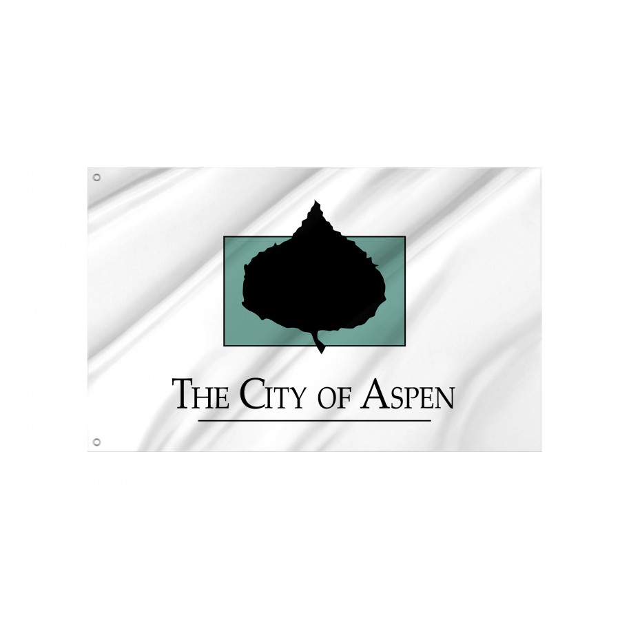 Flag of Aspen, Colorado, Patriotic Flags, Unique Design Print, Flags for Indoor & Outdoor Use