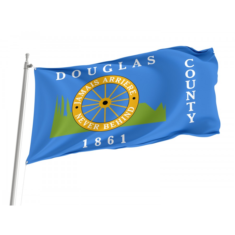 Flag of Douglas County, Colorado, Patriotic Flags, Unique Design Print, Flags for Indoor & Outdoor Use
