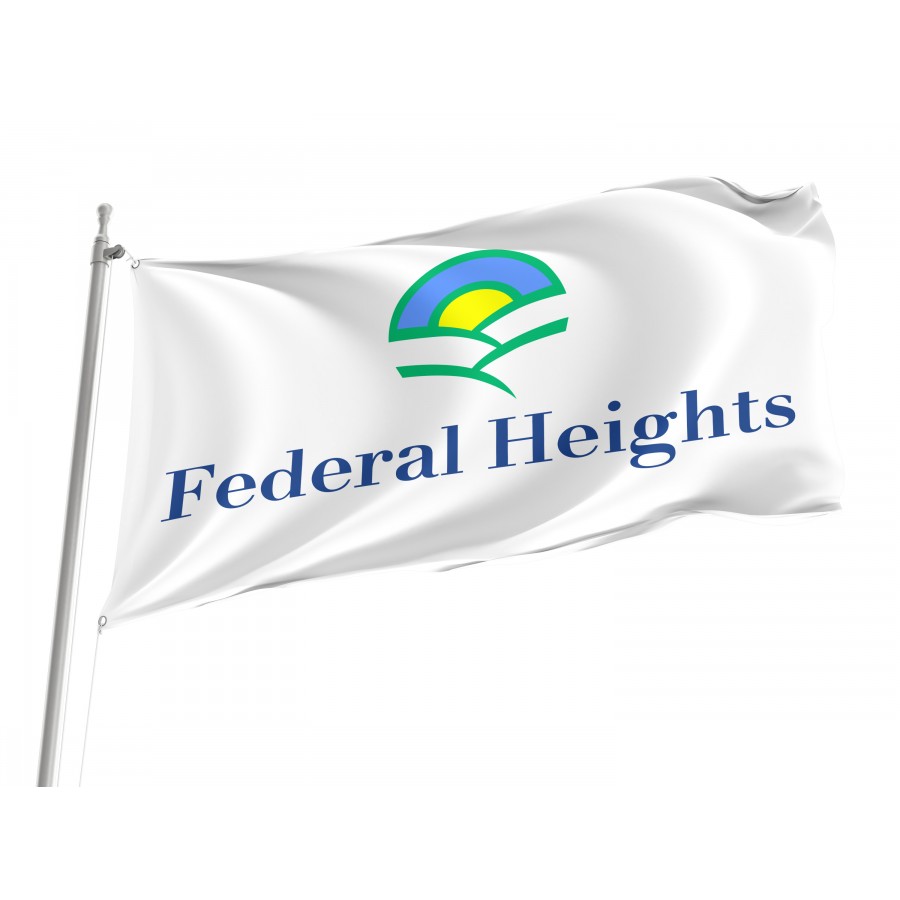 Flag of Federal Heights, Colorado, Patriotic Flags, Unique Design Print, Flags for Indoor & Outdoor Use