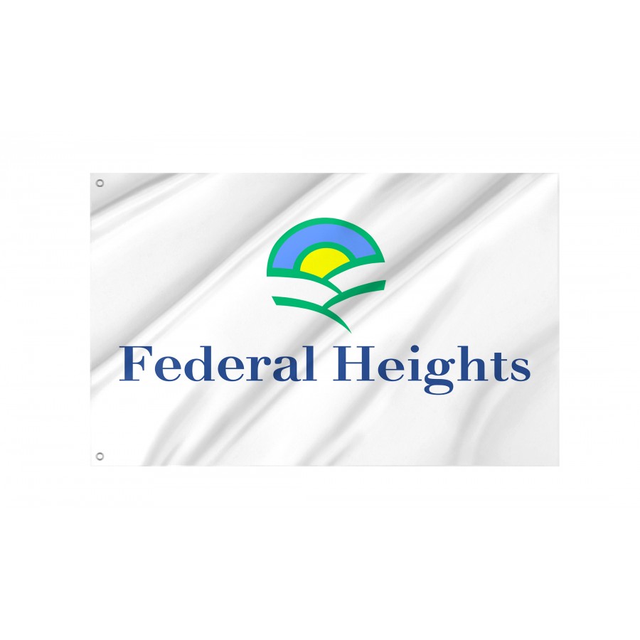 Flag of Federal Heights, Colorado, Patriotic Flags, Unique Design Print, Flags for Indoor & Outdoor Use