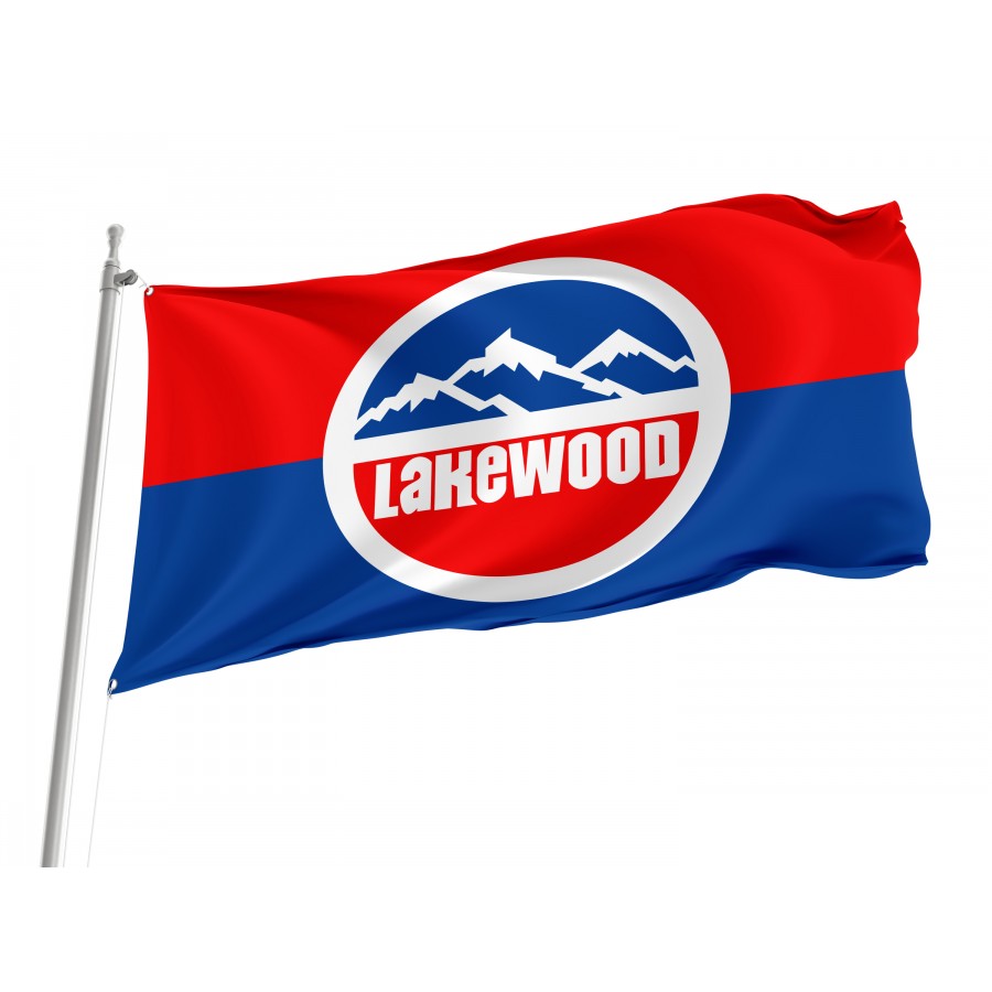 Flag of Lakewood, Colorado, Patriotic Flags, Unique Design Print, Flags for Indoor & Outdoor Use