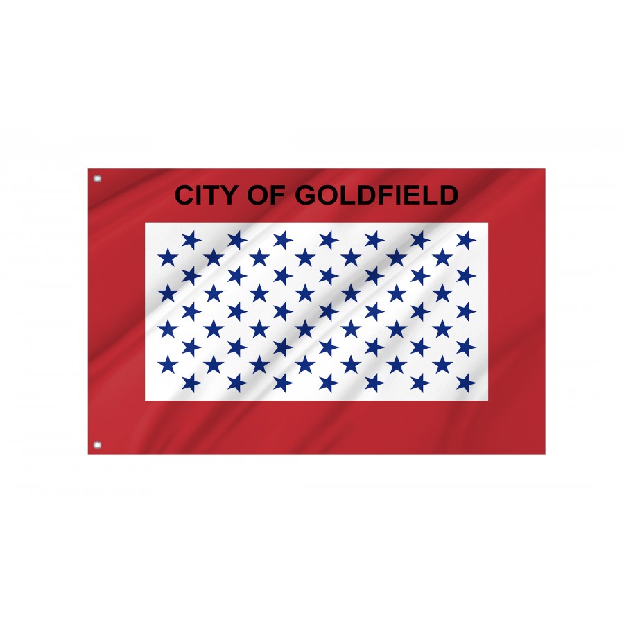 Flag of Goldfield, Colorado, Patriotic Flags, Unique Design Print, Flags for Indoor & Outdoor Use