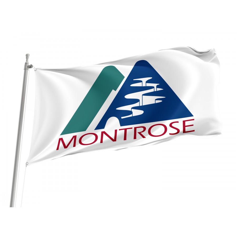 Flag of Montrose, Colorado, Patriotic Flags, Unique Design Print, Flags for Indoor & Outdoor Use