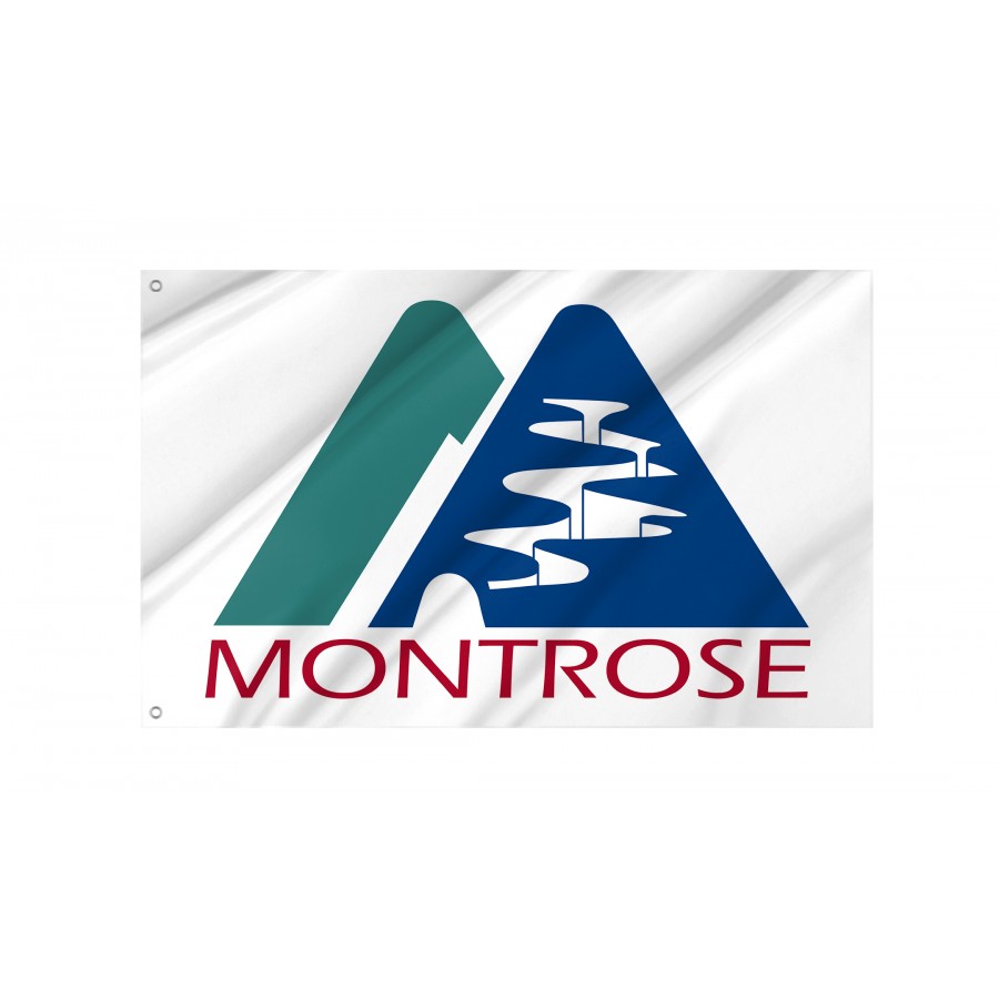 Flag of Montrose, Colorado, Patriotic Flags, Unique Design Print, Flags for Indoor & Outdoor Use