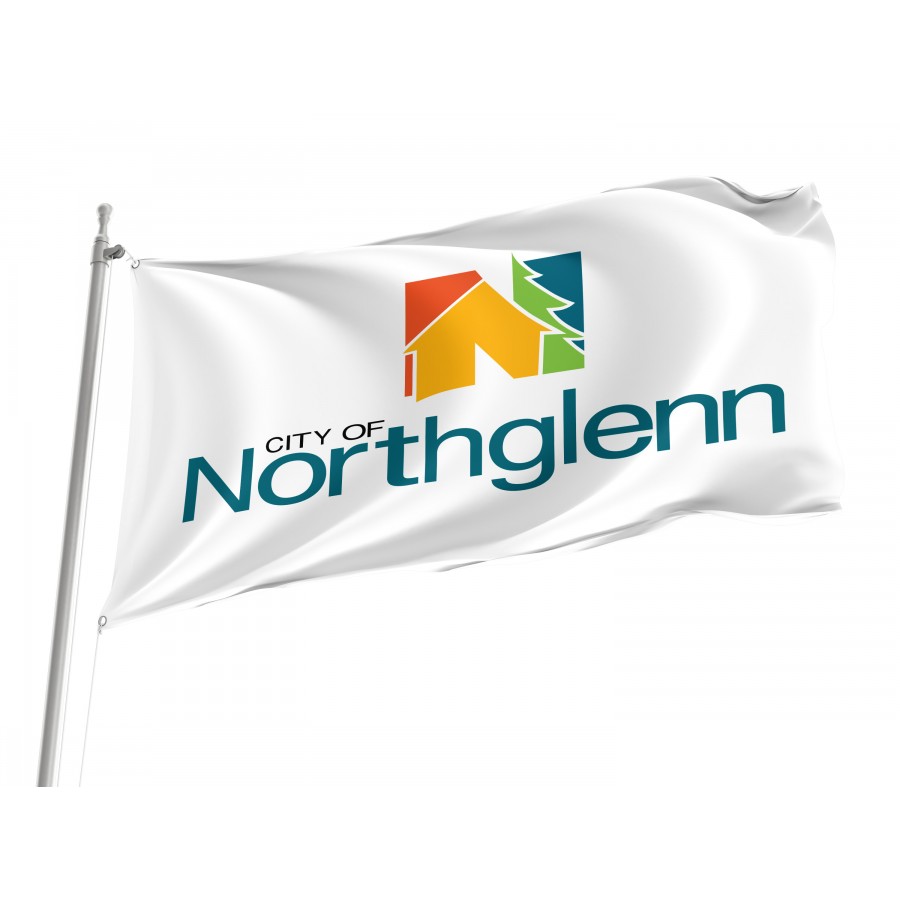 Flag of Northglenn, Colorado, Patriotic Flags, Unique Design Print, Flags for Indoor & Outdoor Use