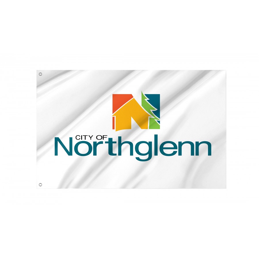 Flag of Northglenn, Colorado, Patriotic Flags, Unique Design Print, Flags for Indoor & Outdoor Use