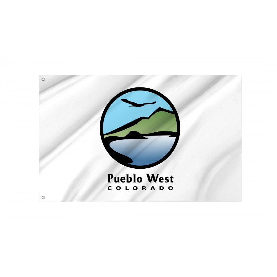 Flag of Pueblo West, Colorado, Patriotic Flags, Unique Design Print, Flags for Indoor & Outdoor Use