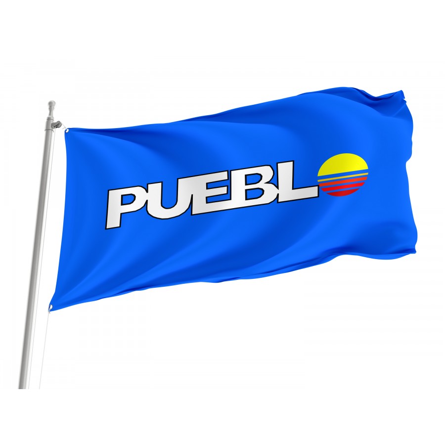 Flag of Pueblo, Colorado, Patriotic Flags, Unique Design Print, Flags for Indoor & Outdoor Use
